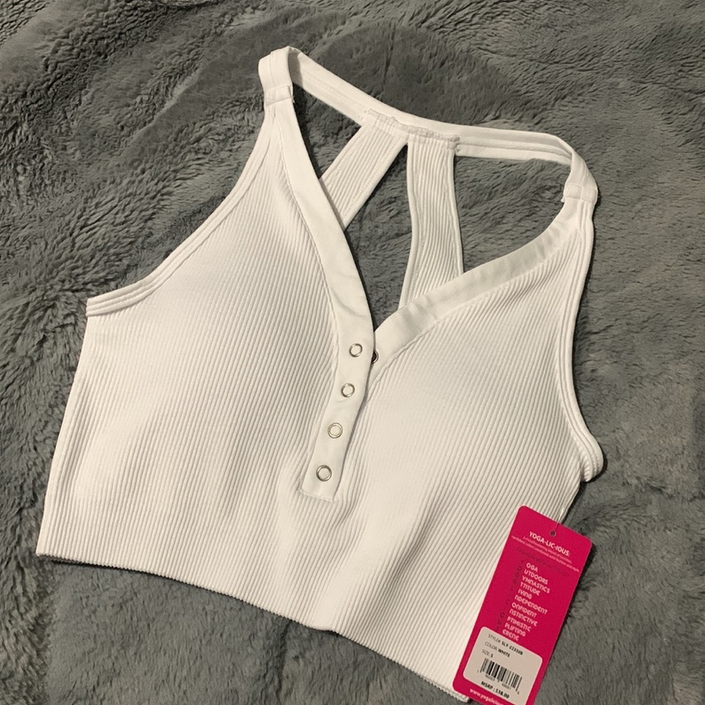 Yogalicious crop top